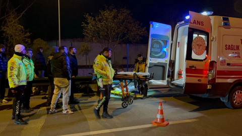 Bariyerlere çarptı, ağır yaralandı