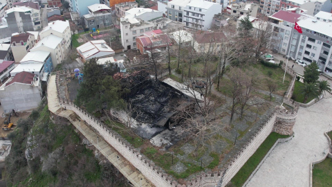 Tarihi kalenin son hali içler acısı