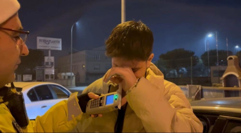 Bursa'da polisin alkollü sürücüyle sabır sınavı