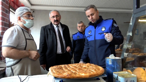 Bursa'da pideler denetim altında