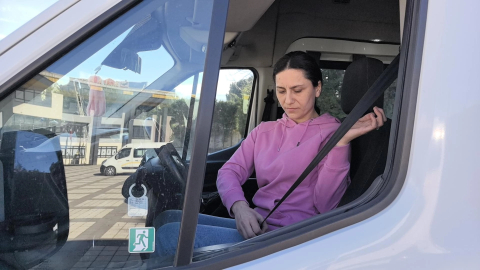 Kadınların gücünü direksiyon başında dünyaya gösteriyor