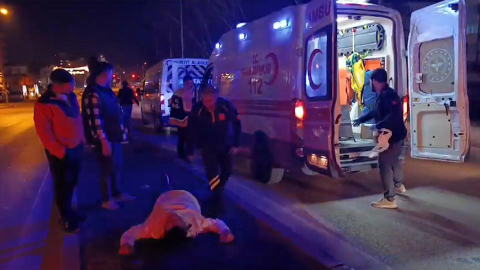 Kaza sonrası kavga çıktı!