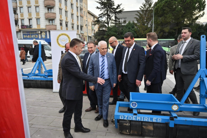 Bursa Büyükşehir’den üreticiye ekipman desteği