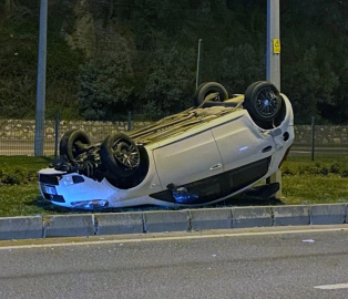 Bursa'da feci kaza: 2 yaralı