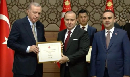 Cumhurbaşkanı Erdoğan’dan Bursalı firmaya teşekkür belgesi