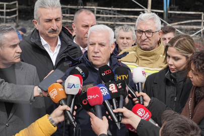 Başkan Bozbey yangın bölgesinden açıkladı