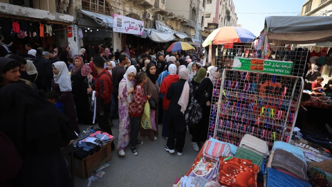 Gazze'de bayram hazırlıkları