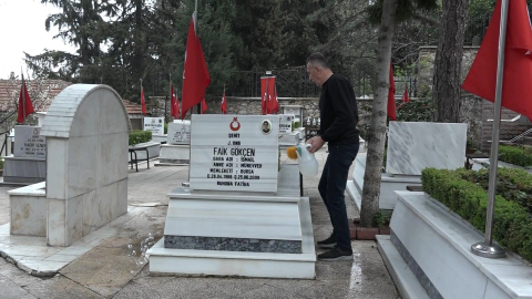 Bursa'daki şehitliklerde bayram yoğunluğu