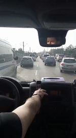 Bursalılar fermuar sistemiyle bir kez daha alkış aldı