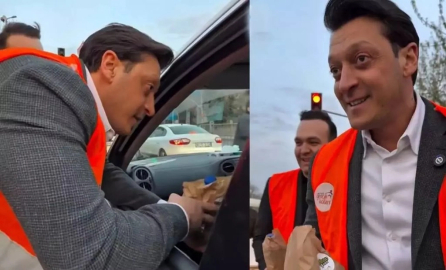 Mesut Özil AK Parti Gençlik Kolları ile bakın ne yaptı?