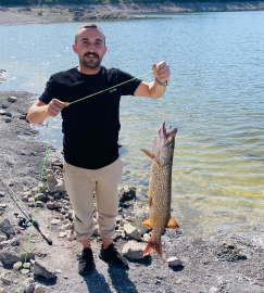 Balıkçının oltasına takıldı! Tam 7 kilo ağırlığında