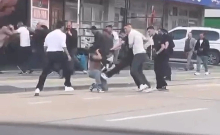 Bursa'da ortalık meydan muharebesine döndü.. O anlar kamerada