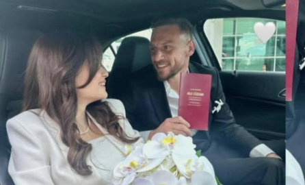 Bursaspor'un başarılı futbolcusu evlendi!