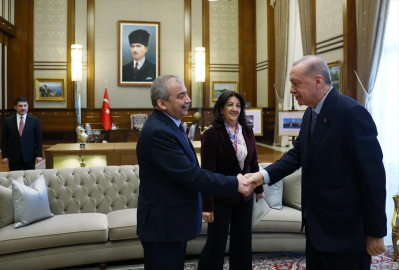Cumhurbaşkanı Erdoğan DEM Parti heyetini kabul etti