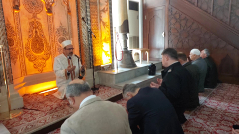 Bursa'da şehit polisler için hatim