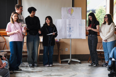 Yıldırımlı gençler proje için Polonya'ya gitti