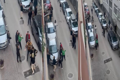 Bursa'da kadınlar birbirine girdi, mahalleli zor ayırdı