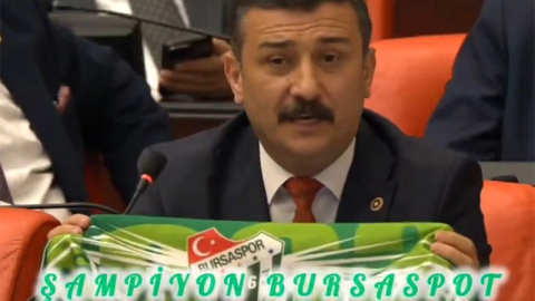Bursaspor'un şampiyonluğu TBMM'de