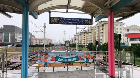 BURULAŞ'tan çocuklara özel istasyon