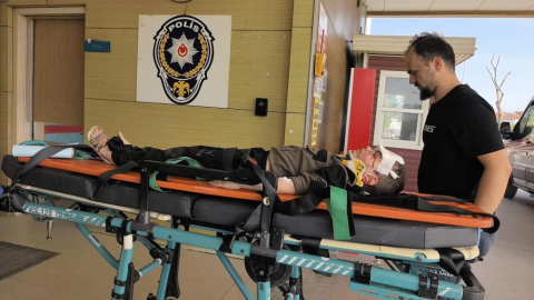 Bursa'da bisikletiyle traktöre çarpan çocuk yaralandı