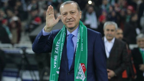 Cumhurbaşkanı Erdoğan'dan Bursaspor'a tebrik mesajı