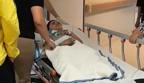 Bursa'da 9 yaşındaki çocuğun eline çivili tahta saplandı