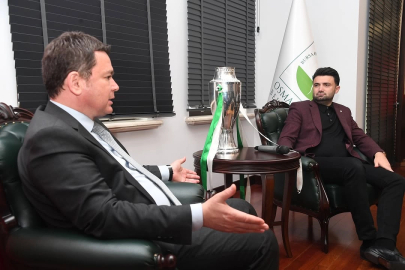 Bursaspor'un kupası Osmangazi Belediyesi'nde