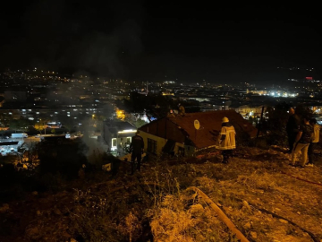 Bursa’da korkutan odunluk yangını