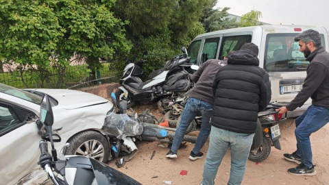 Bursa’da zincirleme kaza: 4 yaralı