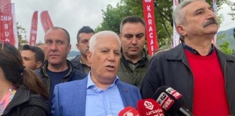 Başkan Bozbey 1 Mayıs etkinliklerinde konuştu