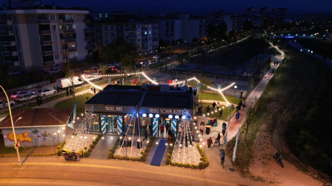 Kafeseverlere müjde! Nilbel Kafe 29 Ekim Mahallesi’nde açıldı