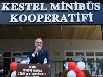 Kestel’in ulaşım noktasında yeni dönem: Minibüs Kooperatifi yenilendi