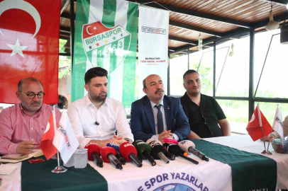 Bursaspor Başkanı Enes Çelik'ten önemli açıklamalar
