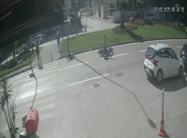 Bursa'da yaya geçidinde dehşet anları...