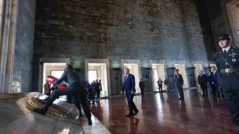 Anıtkabir’de 19 Mayıs heyecanı!