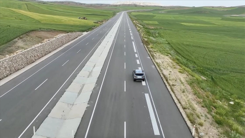 Türkiye'de ilk 'Melodili Yol' Ankara’da kullanıma sunuldu