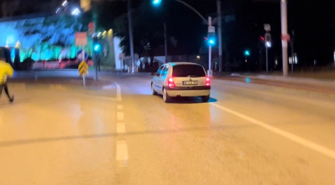 Altıparmak'ta kovalamaca!