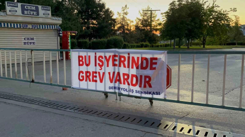BURULAŞ grevde! Metro seferlerini stajyerler yaptı