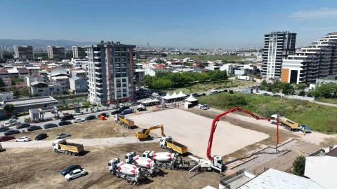 Gençler istedi, temel atıldı