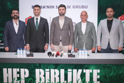 Bursaspor'da metro istasyonu ve sağlık sponsorluğu imzası