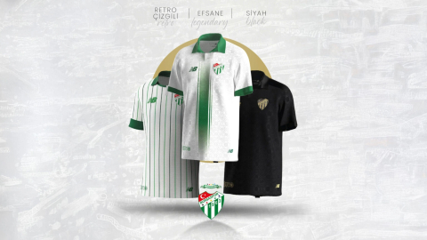 Bursaspor’un 3 forması daha satışta!