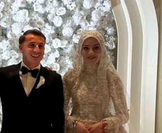 Kerem Aktürkoğlu ile Ceren Azak dünya evine girdi