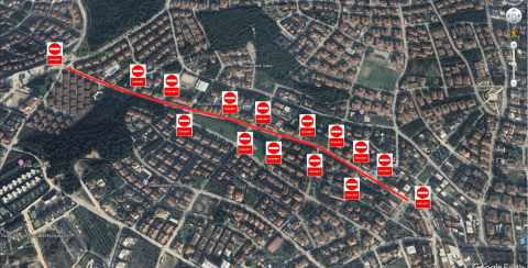 Bursa bazı yollar trafiğe kapanıyor!