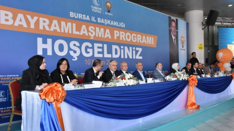 Bursa’da AK Parti'nin bayramlaşma tarihi belli oldu