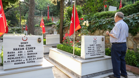 Bursa'da şehit aileleri Kurban Bayramı’nı buruk geçirdi