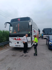 Bursa'da yolcu otobüslerine sıkı denetim