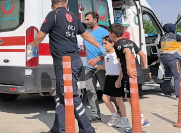 Bursa'da çocuğun diline bıçak saplandı