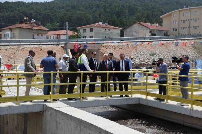 Günlük 1843 metreküp atıksu arıtılacak, 5 bin kişiye hizmet verilecek