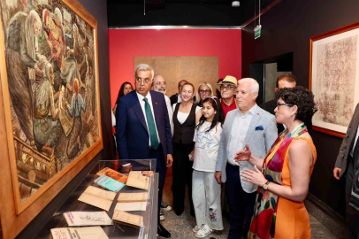 Usta ressam İbrahim Balaban’ın eserleri Bursalılarla buluştu