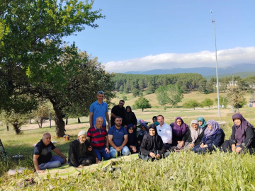 Yürekleri ısıtan buluşma